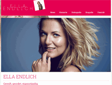 Tablet Screenshot of ellaendlich.de